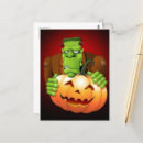 Recherche de frankenstein cartes postales Éffrayant