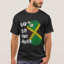Recherche de drapeau jamaïcain tshirts Battement de coeur