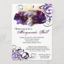 Recherche de masque pourpre invitations Mascarade