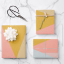 Recherche de couleur de corail papier cadeau Abstrait