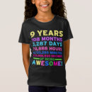 Recherche de 9ème anniversaire tshirts 9ème chemise d'anniversaire