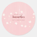 Recherche de 18ème anniversaire autocollants Floral