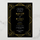 Recherche de foil elegant mariage invitations Chic