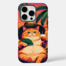 Recherche de rétro chat iphone coques Animal