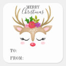 Recherche de cute reindeer autocollants Renne