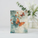 Zoek naar kleurrijke vlinders briefkaarten Boho