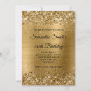 Recherche de métal de faux invitations Paillettes