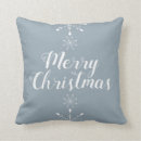 Recherche de blanc joyeux noël coussins Neige