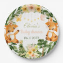 Zoek naar fox baby shower borden Dier