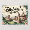 Recherche de edimbourg posters cartes postales Rétro