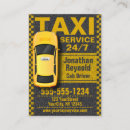 Zoek naar taxi cab visitekaartjes Taxibedrijf