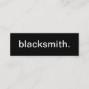 Recherche de forgerons cartes visite Professionnel