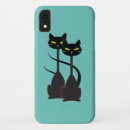 Zoek naar zwarte katten iphone hoesjes Illustratie