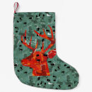Recherche de tête chaussette de noël Cerf