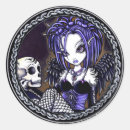 Recherche de gothiques autocollants Ange