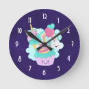 Recherche de horloge murale de cupcake horloges Bonbons