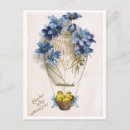 Recherche de poules poussins cartes postales Fleurs