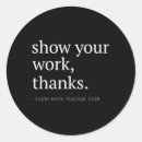 Recherche de mathématiques autocollants Apprentissage