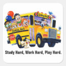 Recherche de school autocollants Bus