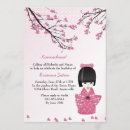 Recherche de kokeshi invitations Rose
