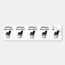 Recherche de bouledogue voiture autocollants Animal