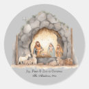 Recherche de nativité vintage autocollants Jésus