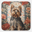 Recherche de yorkshire terrier autocollants Floral