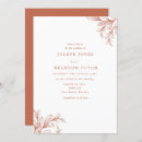 Recherche de feuille orange invitations Chute