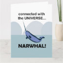 Recherche de narwhal vœux cartes Mer