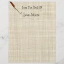 Zoek naar linen briefpapier Briefhoofd