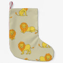 Recherche de lion chaussette de noël Illustration