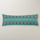 Recherche de aztèque turquoise coussins Rayures