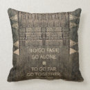 Zoek naar wijsheid kussens Kunst