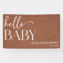 Recherche de bébé fête banderoles Baby shower