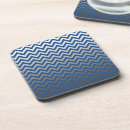 Recherche de zigzag gris dessous de verres Rayé