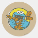 Recherche de cookie monster sesame st autocollants Monstre de cookie vintage