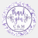 Recherche de lilas vintage autocollants Aquarelle