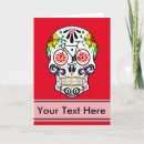Recherche de calaveras vœux cartes Crâne à sucre