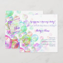 Recherche de bulles de savon invitations Bébé