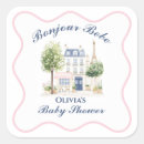 Recherche de bonjour bébé autocollants Rose