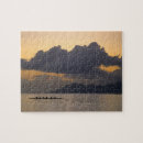 Recherche de canoë puzzles Coucher de soleil