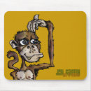 Zoek naar monkey muismatten Illustratie