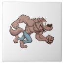 Recherche de loup garou carreaux Halloween