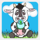Recherche de vache bébé autocollants Veau