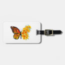 Recherche de butterfly luggage tags Fleur