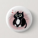 Recherche de minous mignons badges Blanc