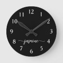 Recherche de fille horloges Monogramme