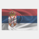 Recherche de drapeau de la serbie autocollants Patriotique