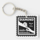 Zoek naar diamanten bruiloft sleutelhangers Couple