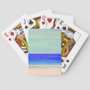 Recherche de vagues bleues jeux de cartes Sable